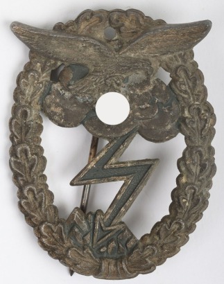 WW2 German Luftwaffe Ground Assault Badge by Arno Wallpach