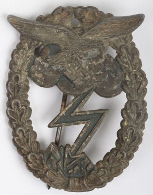 WW2 German Luftwaffe Ground Assault Badge by Arno Wallpach - 2