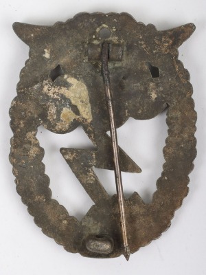 WW2 German Luftwaffe Ground Assault Badge by Arno Wallpach - 3