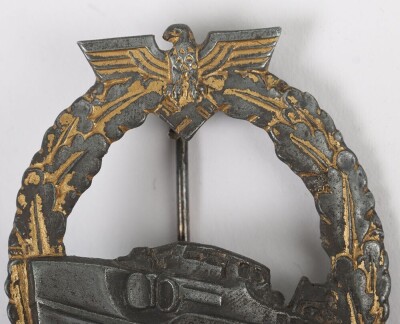 WW2 German Kriegsmarine 1st Pattern E-Boat Badge by Alois Rettenmaier, Schw&auml;bisch G&uuml;nd - 2