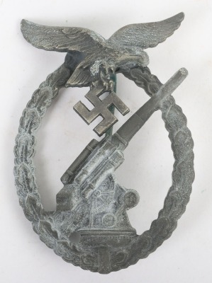 WW2 German Luftwaffe Flak Badge - 2
