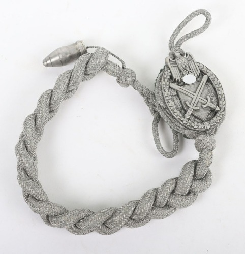 WW2 German Artillery Marksmans Lanyard