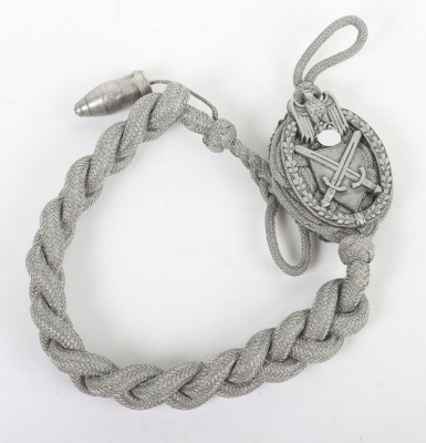 WW2 German Artillery Marksmans Lanyard