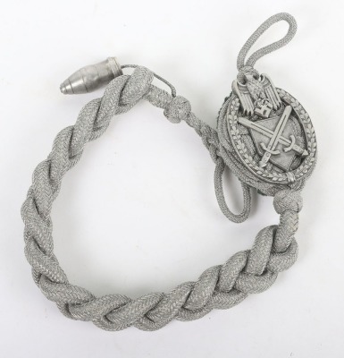 WW2 German Artillery Marksmans Lanyard - 2