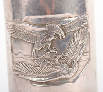 Historically Interesting Luftwaffe Silver Honour Goglet (Ehrenpokal) Awarded to a Crew Member of the Flight in which Famous Luftwaffe Pilot Werner Molders was Killed in 1941 - 2
