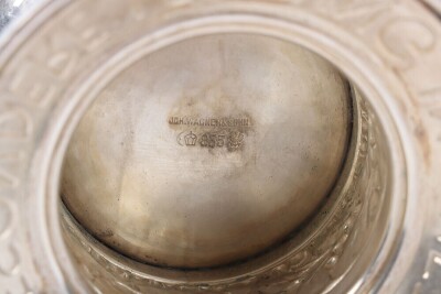 Historically Interesting Luftwaffe Silver Honour Goglet (Ehrenpokal) Awarded to a Crew Member of the Flight in which Famous Luftwaffe Pilot Werner Molders was Killed in 1941 - 9
