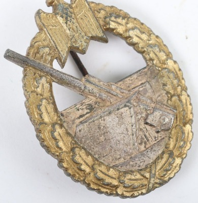 WW2 German Kriegsmarine Coastal Artillery War Badge by Friedrich Linden, Ludenscheid - 5