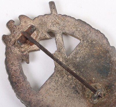WW2 German Kriegsmarine Coastal Artillery War Badge by Friedrich Linden, Ludenscheid - 6