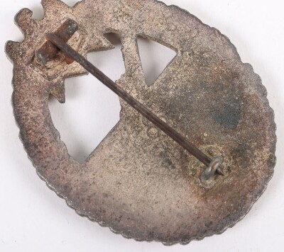 WW2 German Kriegsmarine Coastal Artillery War Badge by Friedrich Linden, Ludenscheid - 7