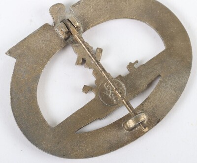 WW2 German Kriegsmarine U-Boat War Badge by GWL, - 7