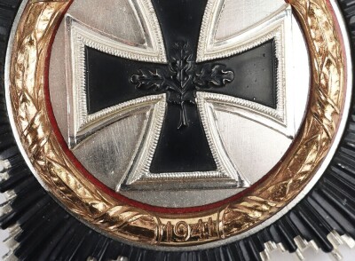 1957 Pattern German Cross in Gold (Deutsche Kreuz) Award - 2