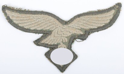 Scarce WW2 German Luftwaffe Fallschirmjager (Paratrooper) Smock Eagle