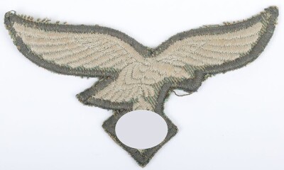 Scarce WW2 German Luftwaffe Fallschirmjager (Paratrooper) Smock Eagle