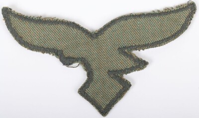 Scarce WW2 German Luftwaffe Fallschirmjager (Paratrooper) Smock Eagle - 3
