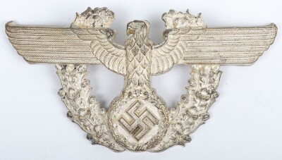 WW2 German Police Officers Shako Badge - 2