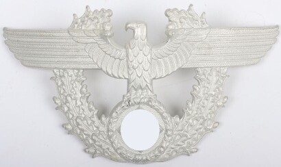 WW2 German Police Shako Badge