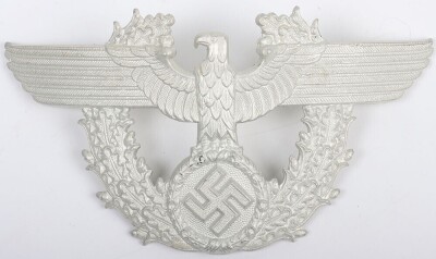 WW2 German Police Shako Badge - 2