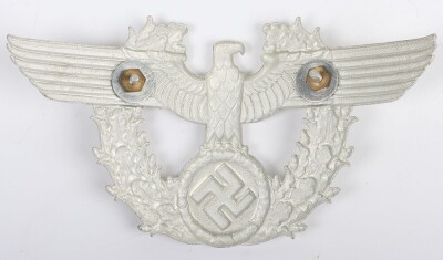 WW2 German Police Shako Badge - 3