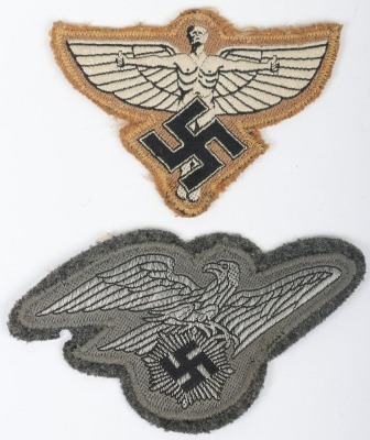 Third Reich Luftschutz (RLB) & NSFK Breast Eagles. - 2