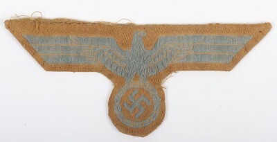 Third Reich DAK, Deutsche Afrika Korps, First Pattern Breast Eagle. - 2