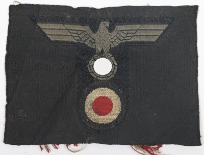 WW2 German Army Panzer 'T shape' Cap Eagle and Cockade