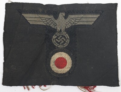 WW2 German Army Panzer 'T shape' Cap Eagle and Cockade - 2
