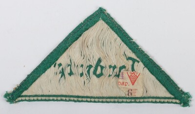 Third Reich Hitler Youth (Hitler Jugend) District Triangle &ldquo;Landjahr&rdquo;. - 2