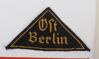 Third Reich Hitler Youth (Hitler Jugend) Grouping to HJ Rottenf&uuml;hrer Rolf Diemer, District Ost Berlin, One of the famous Hitler Youth Defenders of Berlin in 1945 - 4
