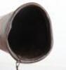 A L.M.S. (London, Midland & Scottish) railway oil can, with another and a G.W.R (Great Western Railway) cup - 10