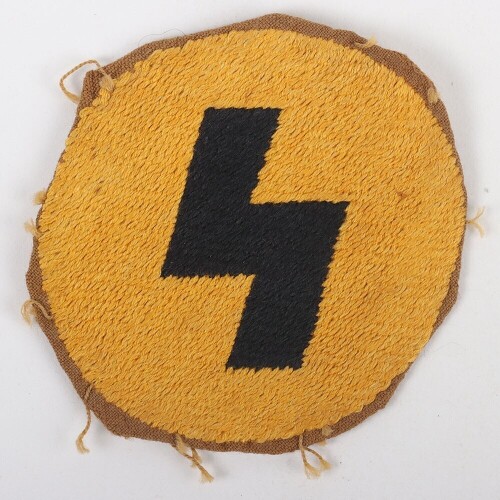 Third Reich Deutsches Jungvolk (D.J) &ldquo;Oberbann 2&rdquo; Sigrune Shirt Sleeve Insignia