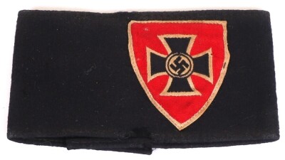 WW2 German Reichskriegerbund NSRKB (Veteran Organization) Armband. - 2