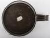 A L.M.S. (London, Midland & Scottish) railway oil can, with another and a G.W.R (Great Western Railway) cup - 14