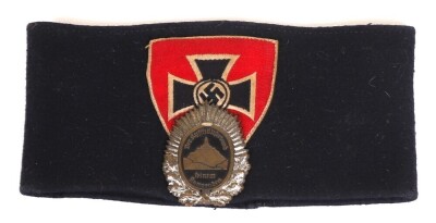 WW2 German Reichskriegerbund NSRKB (Veteran Organization) Armband - 2