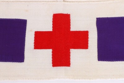 WW2 German Armed Forces Chaplin Armband - 2