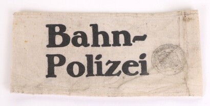 WW2 German Railway Police Armband