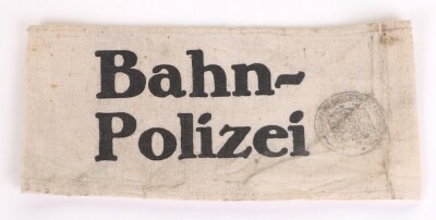 WW2 German Railway Police Armband