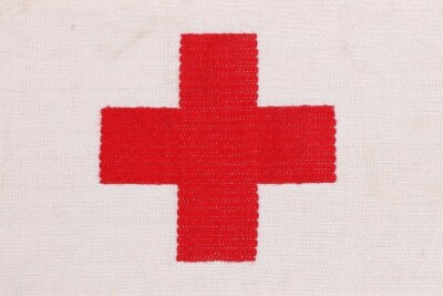 WW2 German Red Cross/ Armed Forces Medic Armband - 2