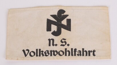 WW2 German NSDAP Volkswohlfahrt NSV (Social Welfare) Armband