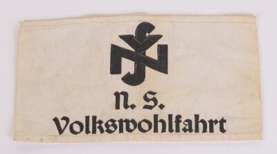 WW2 German NSDAP Volkswohlfahrt NSV (Social Welfare) Armband