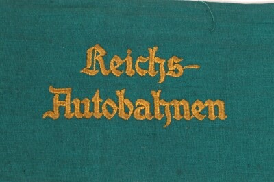 WW2 German Autobahnen Highway Maintenance Armband - 5