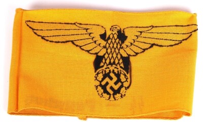 WW2 German SS Postschutz Waffen SS Post Police Armband - 5