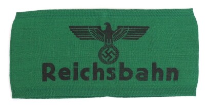 WW2 German Reichsbahn (Railway) Armband and 40 Year Certificate - 7
