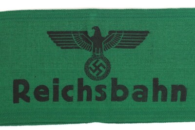 WW2 German Reichsbahn (Railway) Armband and 40 Year Certificate - 8