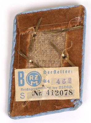 Third Reich NSDAP Ortsgruppe Gemeinschaftsleiter Tunic Collar Patches - 4