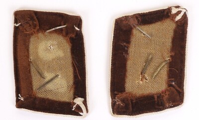 Third Reich NSDAP Kreis Bereichsleiter Tunic Collar Patches - 3