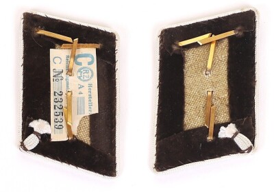 Third Reich NSDAP Kreis Abschnittsleiter Tunic Collar Patches - 3
