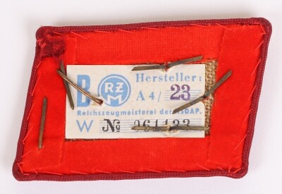 Third Reich NSDAP Gau Einsatzleiter Tunic Collar Patches - 4