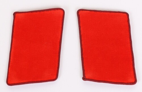 Third Reich NSDAP Gau Politscher-Leiter-Anwarter Tunic Collar Patches