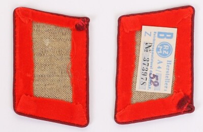 Third Reich NSDAP Gau Politscher-Leiter-Anwarter Tunic Collar Patches - 2