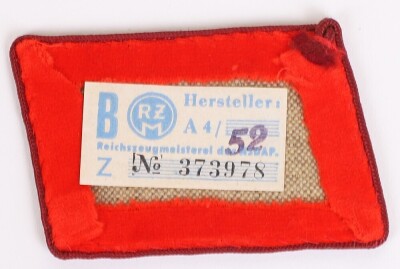 Third Reich NSDAP Gau Politscher-Leiter-Anwarter Tunic Collar Patches - 3